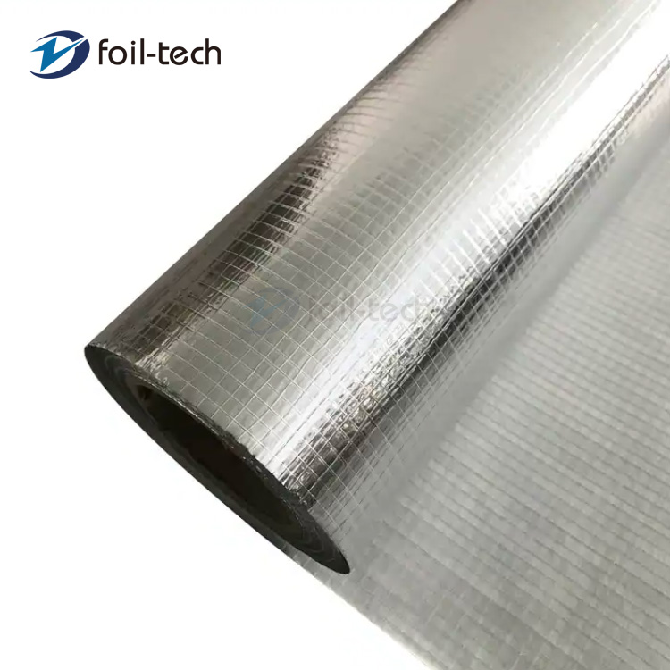 <b>Reflective aluminum foil fiberglass mesh</b>